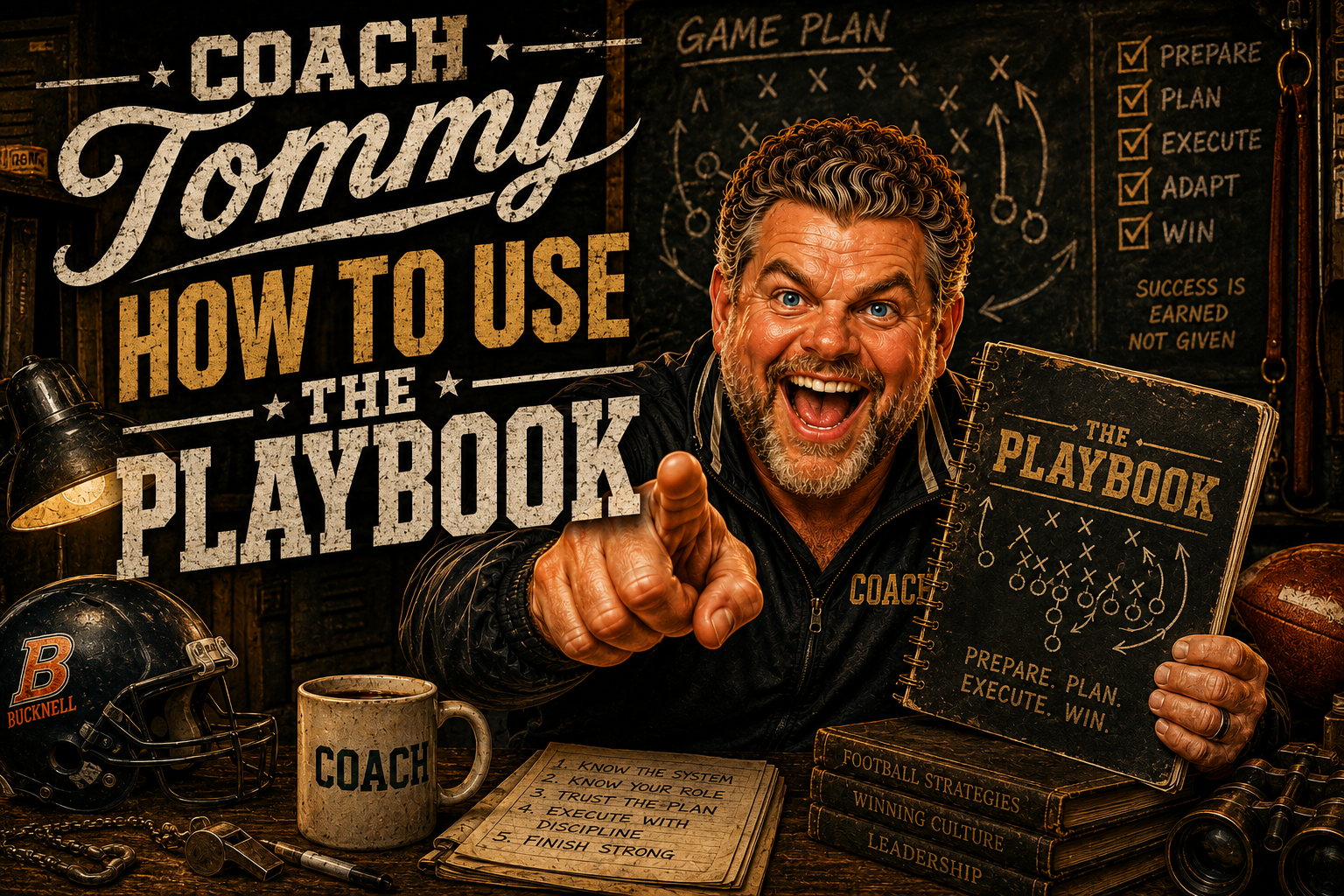 Coach Tommy: How to Use the Playbook