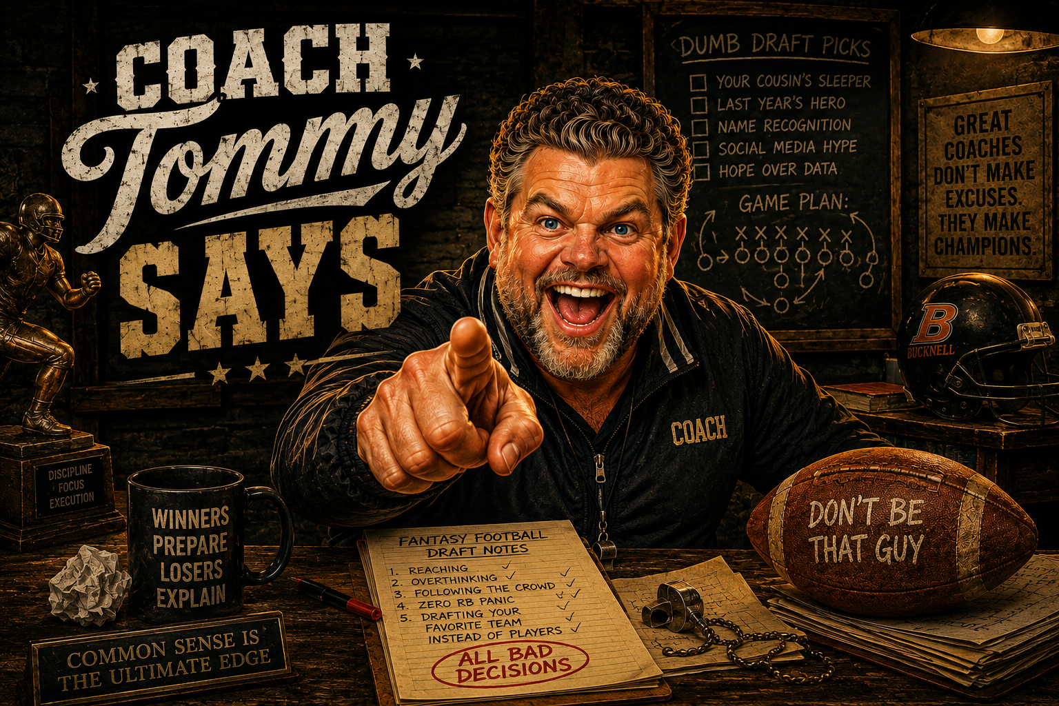 Coach Tommy Says